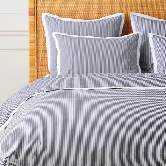 Serena & Lily Oxford Stripe King Shams - Thumbnail 2